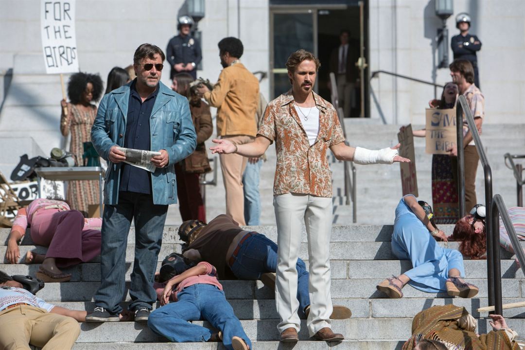 İyi Adamlar : Fotoğraf Ryan Gosling, Russell Crowe