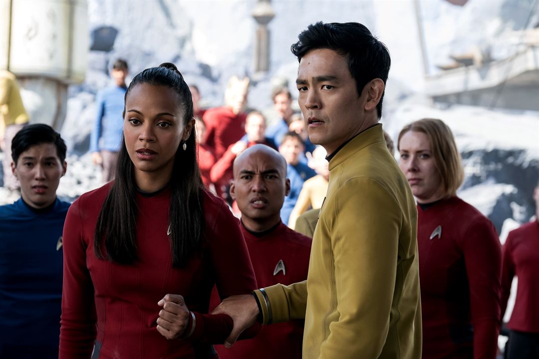 Star Trek Sonsuzluk : Fotoğraf Zoe Saldana, John Cho