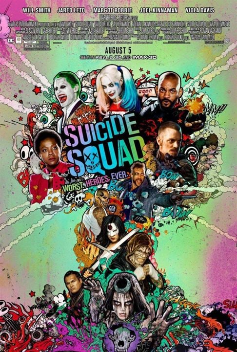 Suicide Squad: Gerçek Kötüler : Afiş