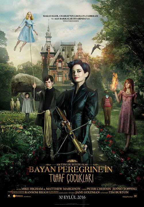 Bayan Peregrine'in Tuhaf Çocukları : Afiş