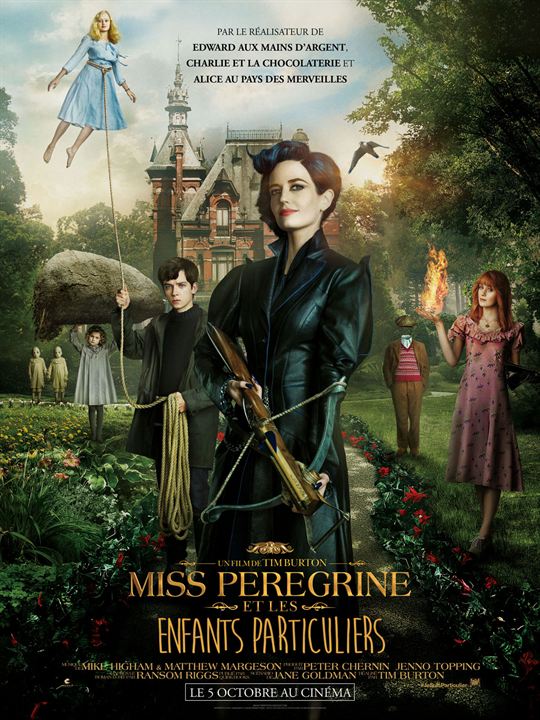 Bayan Peregrine'in Tuhaf Çocukları : Afiş