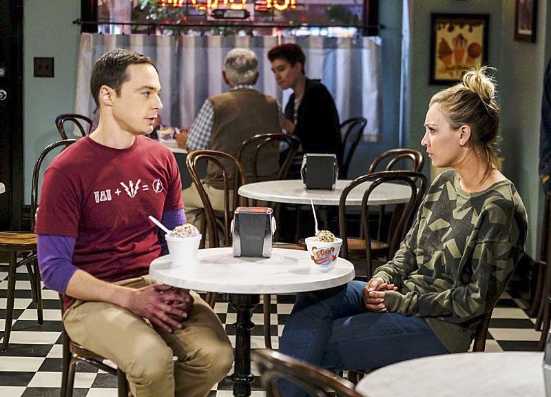 Fotoğraf Jim Parsons, Kaley Cuoco