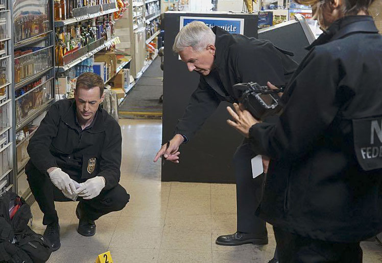 Fotoğraf Sean Murray, Mark Harmon