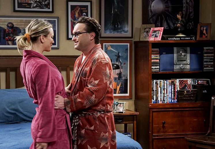 Fotoğraf Kaley Cuoco, Johnny Galecki