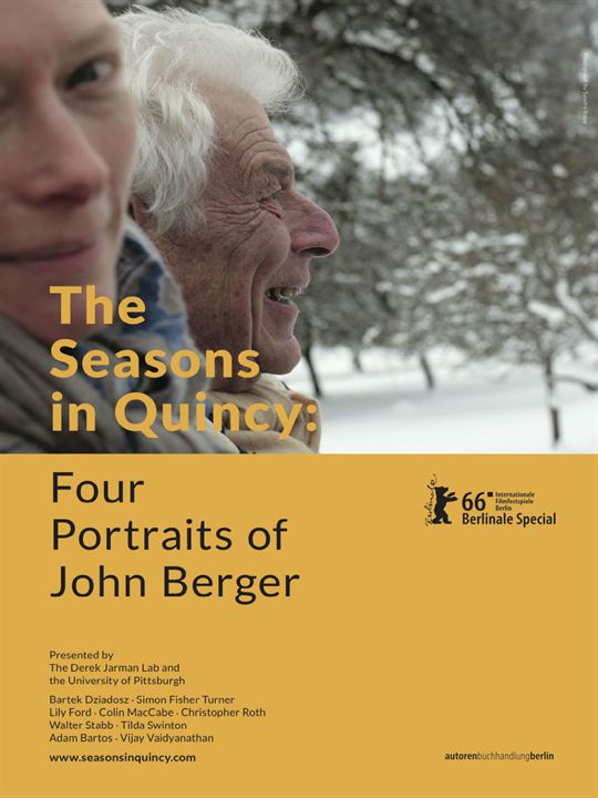 The Seasons in Quincy: Four Portraits of John Berger : Afiş