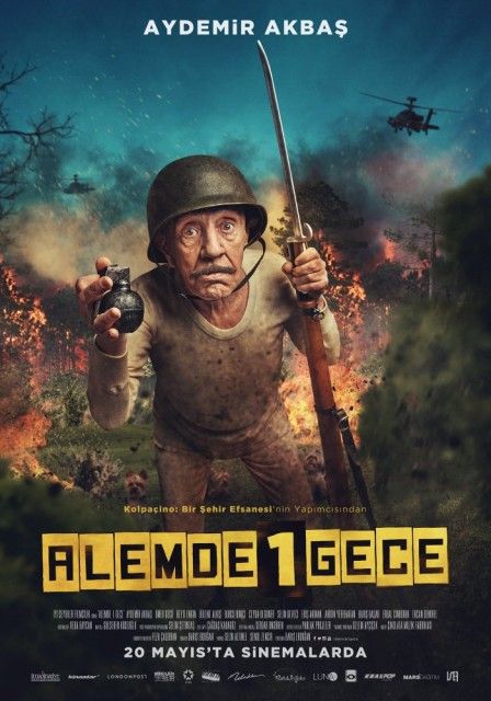Alemde Bir Gece : Afiş