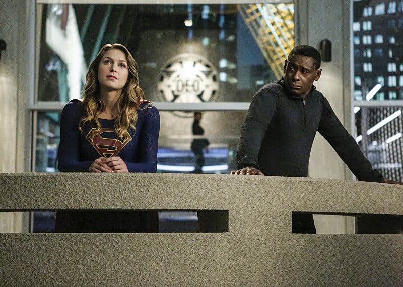 Fotoğraf David Harewood, Melissa Benoist