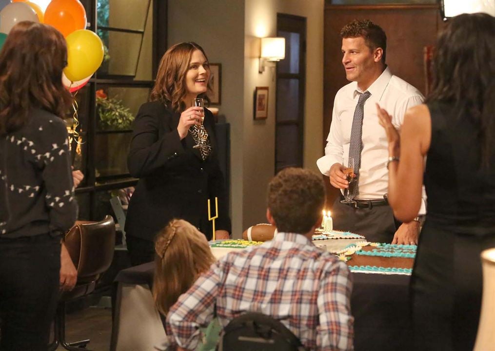 Fotoğraf David Boreanaz, Emily Deschanel