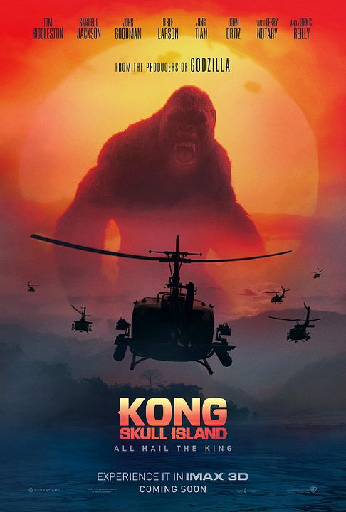 Kong: Kafatası Adası : Afiş