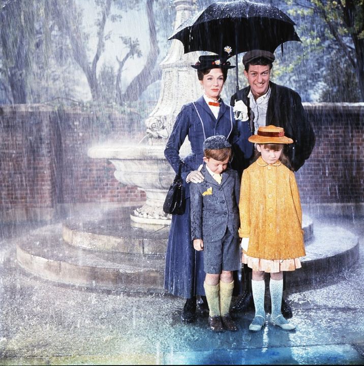 Mary Poppins : Fotoğraf Karen Dotrice, Dick Van Dyke, Matthew Garber, Julie Andrews