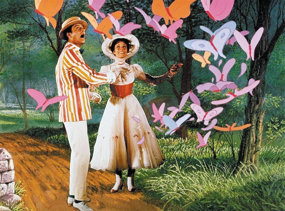 Mary Poppins : Fotograf Dick Van Dyke, Julie Andrews