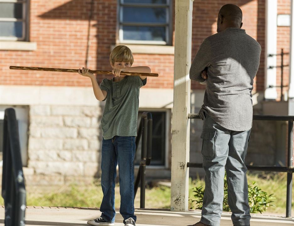 The Walking Dead : Fotoğraf Lennie James, Macsen Lintz