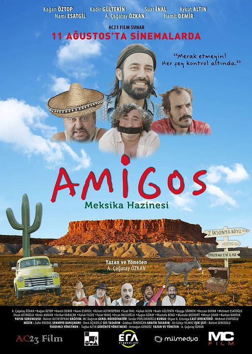 Amigos Meksika Hazinesi : Afiş