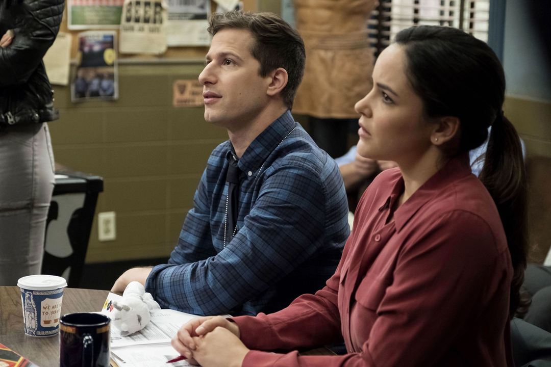 Brooklyn Nine-Nine : Fotoğraf Andy Samberg, Melissa Fumero