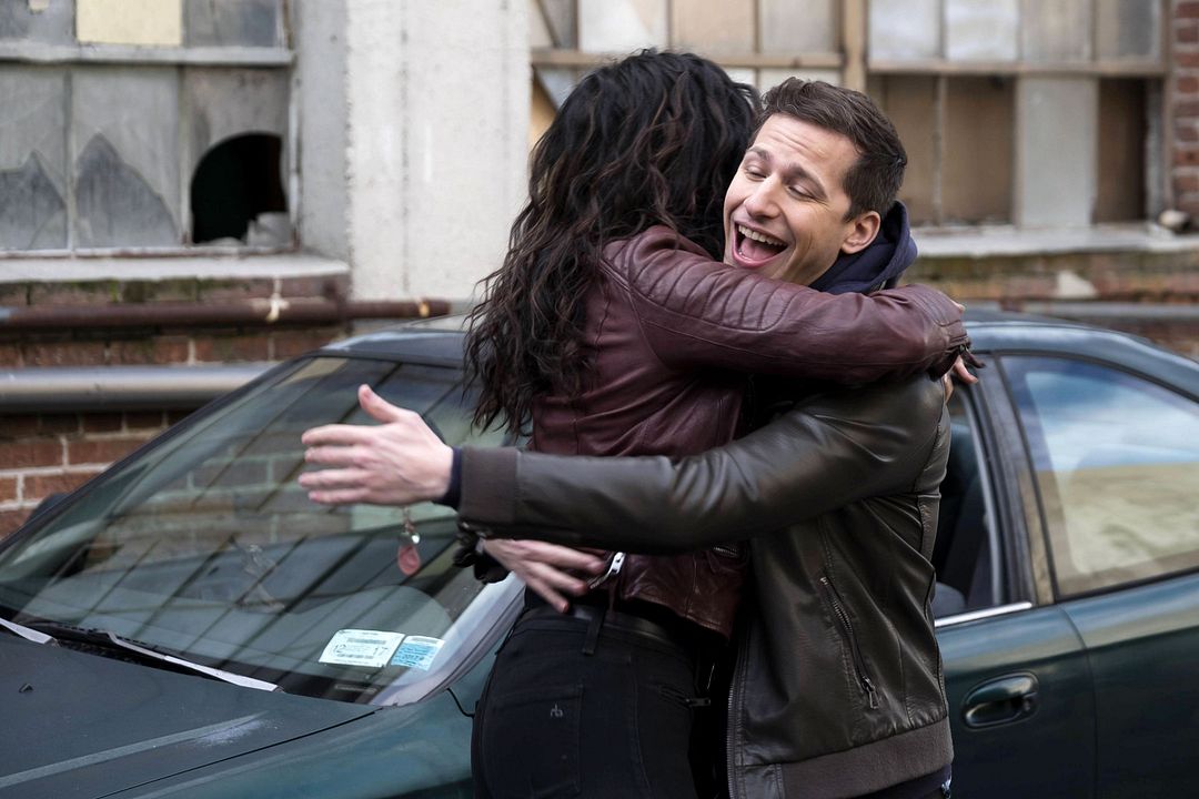 Fotoğraf Stephanie Beatriz, Andy Samberg