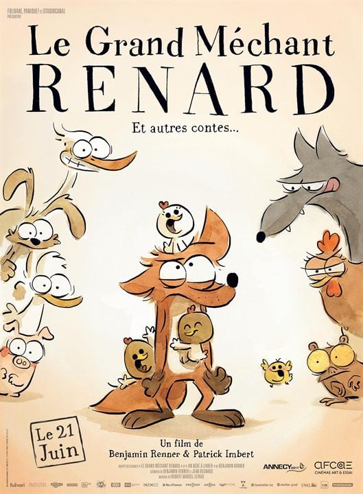 Le Grand Méchant Renard et autres contes : Afiş