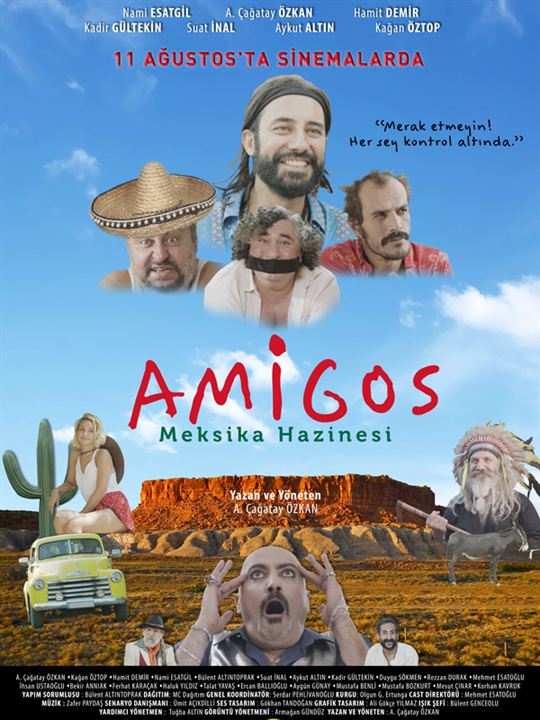 Amigos Meksika Hazinesi : Afiş
