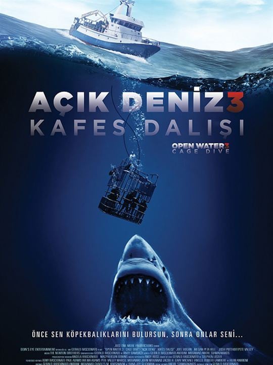 Açık Deniz: Kafes Dalışı : Afiş