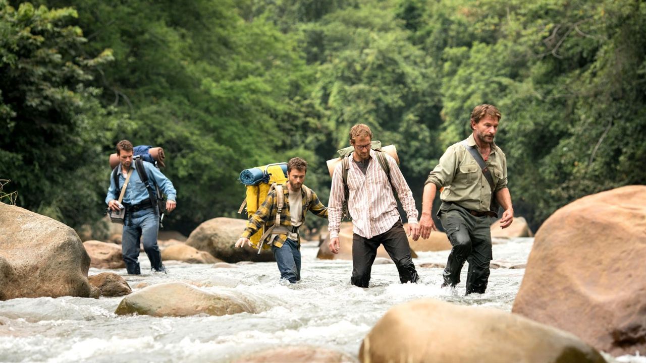 Jungle : Fotoğraf Daniel Radcliffe, Thomas Kretschmann, Alex Russell, Joel Jackson