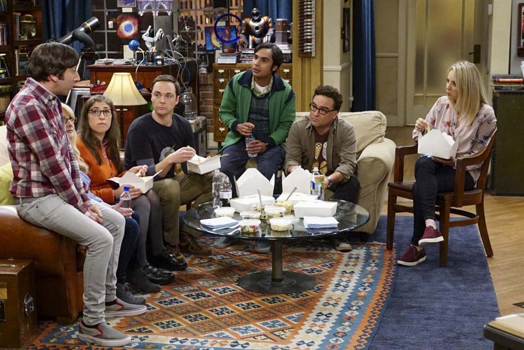 The Big Bang Theory : Fotoğraf Kaley Cuoco, Jim Parsons, Mayim Bialik, Johnny Galecki, Kunal Nayyar