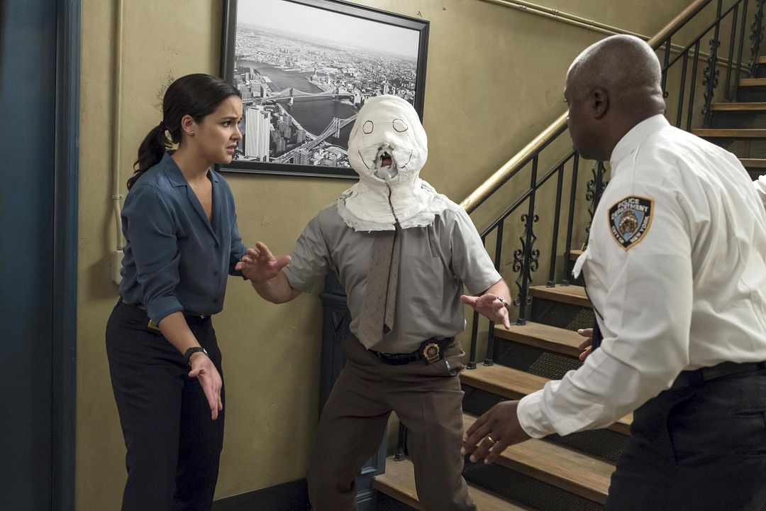 Brooklyn Nine-Nine : Fotoğraf Melissa Fumero, Andre Braugher, Joe Lo Truglio