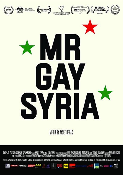 Mr. Gay Syria : Afiş