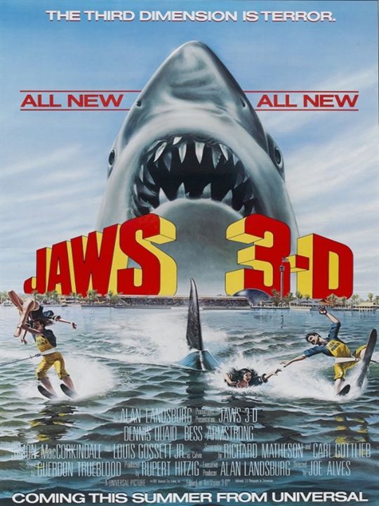 Jaws 3-D : Afiş