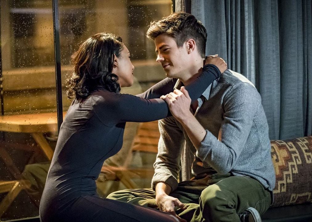 The Flash (2014) : Fotoğraf Candice Patton, Grant Gustin