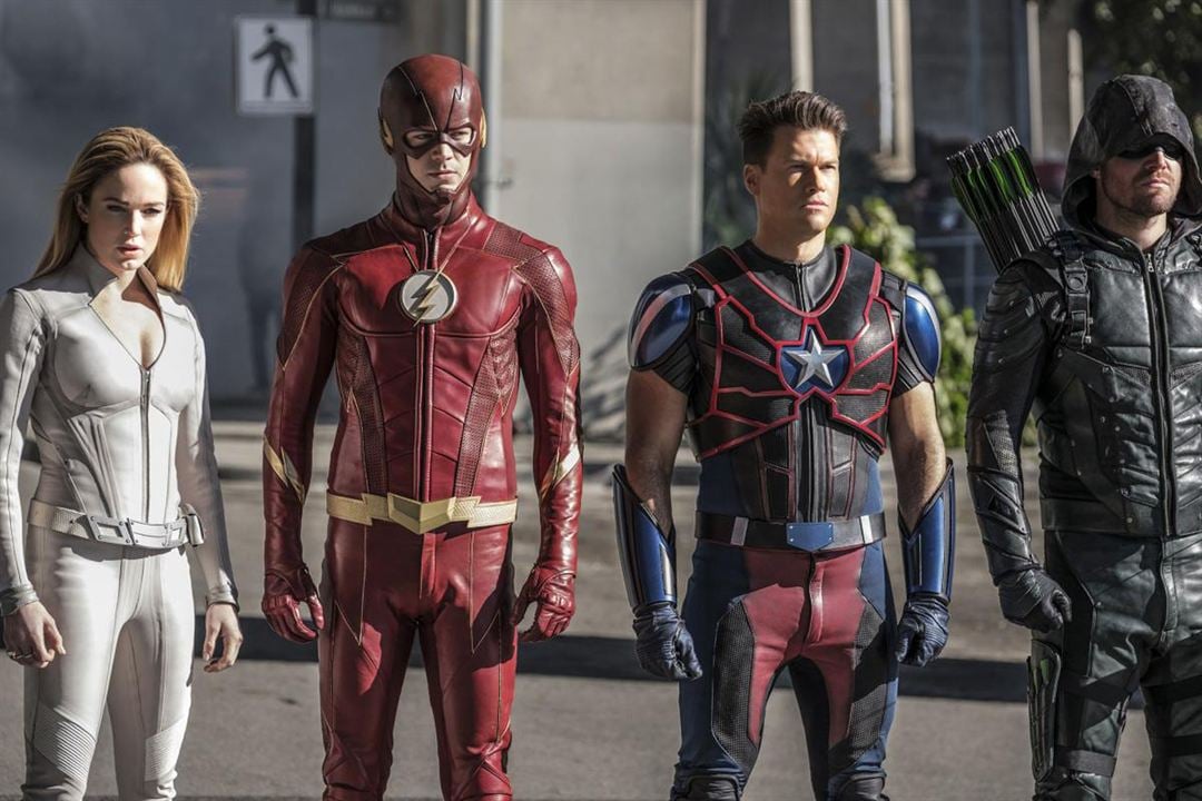 DC's Legends of Tomorrow : Fotoğraf Nick Zano, Caity Lotz, Grant Gustin, Stephen Amell