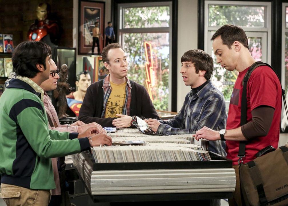 The Big Bang Theory : Afiş Simon Helberg, Jim Parsons, Kunal Nayyar, Kevin Sussman, Johnny Galecki