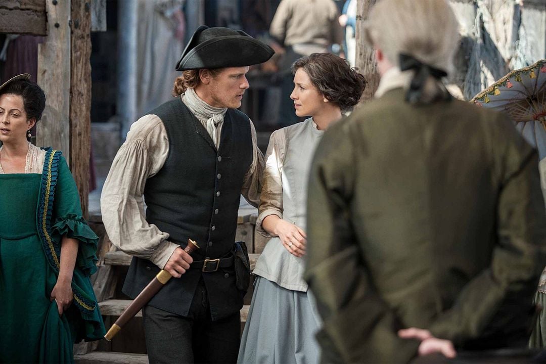 Outlander : Fotoğraf Sam Heughan, Caitriona Balfe