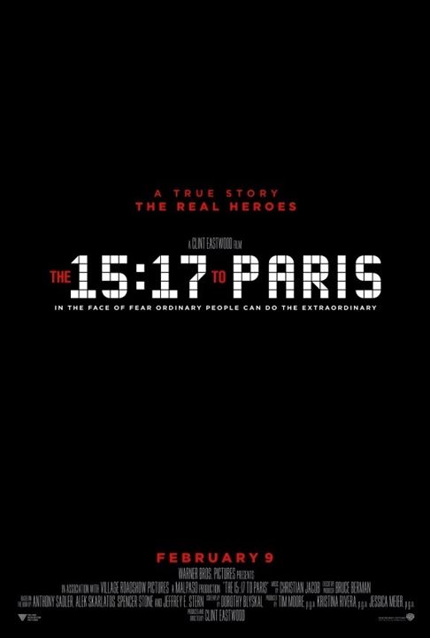 15:17 Paris Treni : Afiş