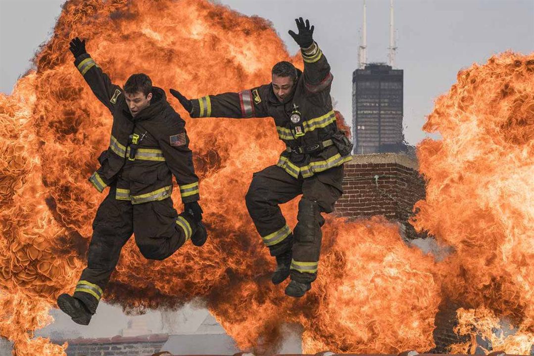 Chicago Fire : Fotoğraf Jesse Spencer, Taylor Kinney