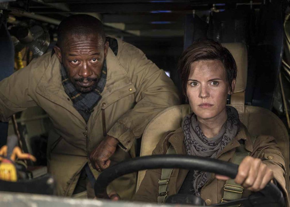 Fear The Walking Dead : Fotoğraf Lennie James, Maggie Grace