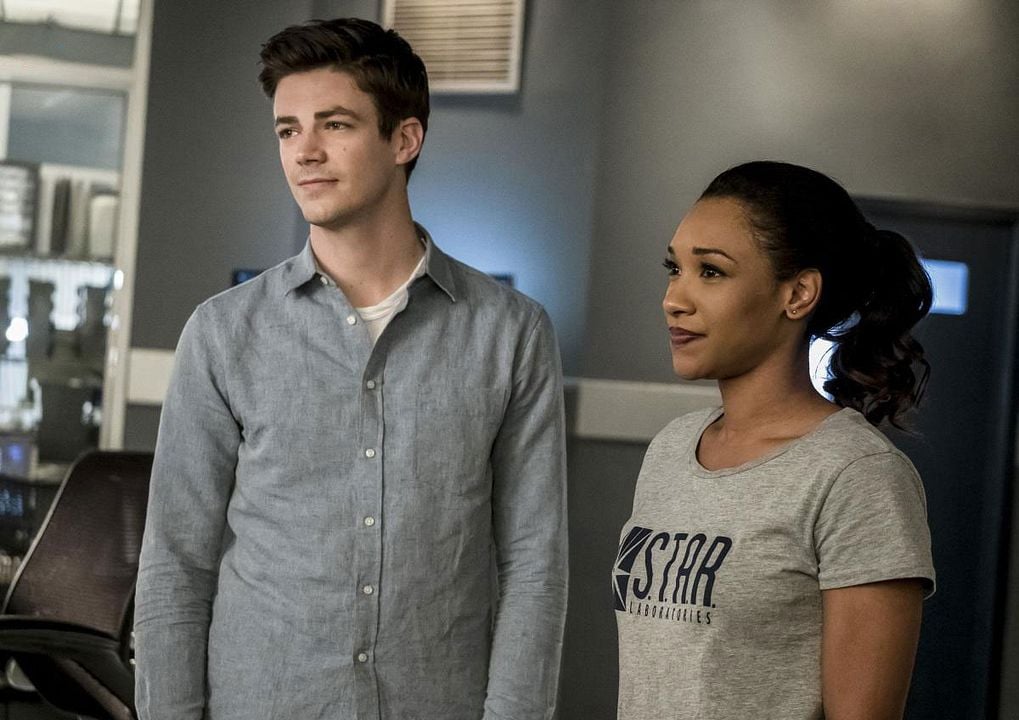 The Flash (2014) : Fotoğraf Candice Patton, Grant Gustin