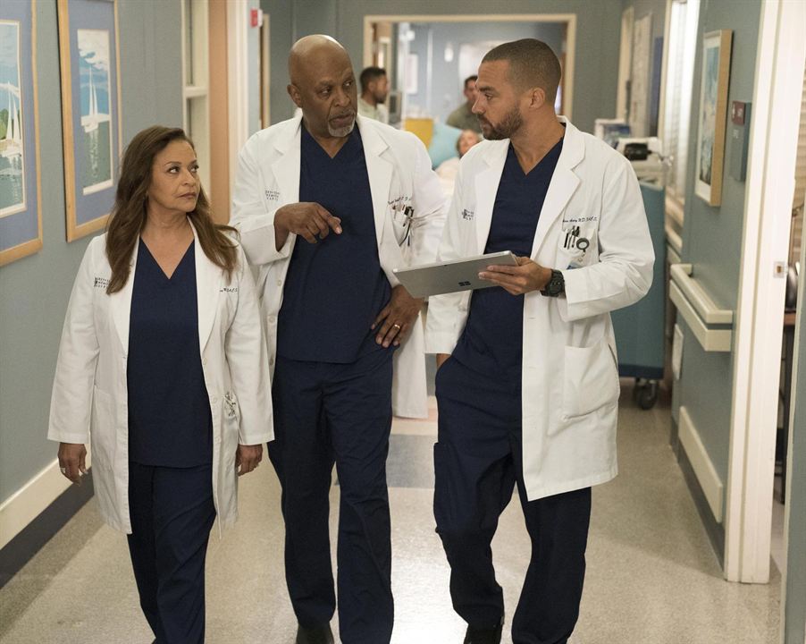 Grey's Anatomy : Fotoğraf Debbie Allen, Jesse Williams, James Pickens Jr.