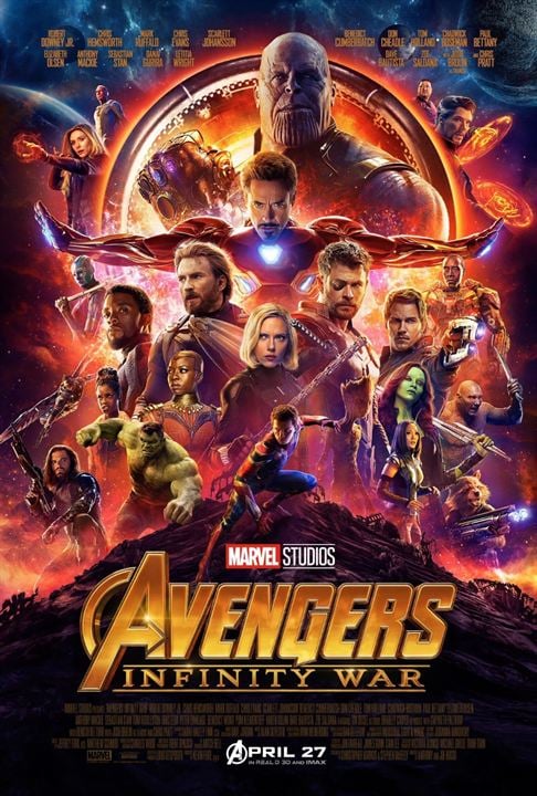 Avengers: Sonsuzluk Savaşı : Afiş