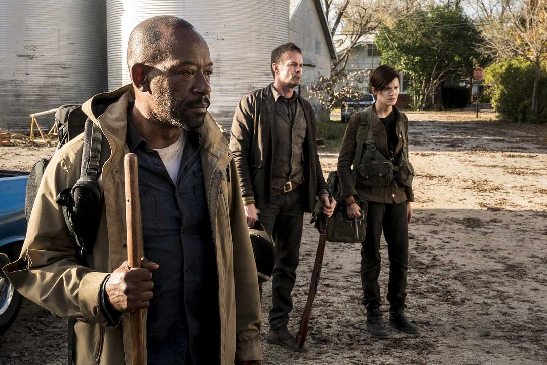 Fear The Walking Dead : Fotoğraf Maggie Grace, Lennie James, Garret Dillahunt