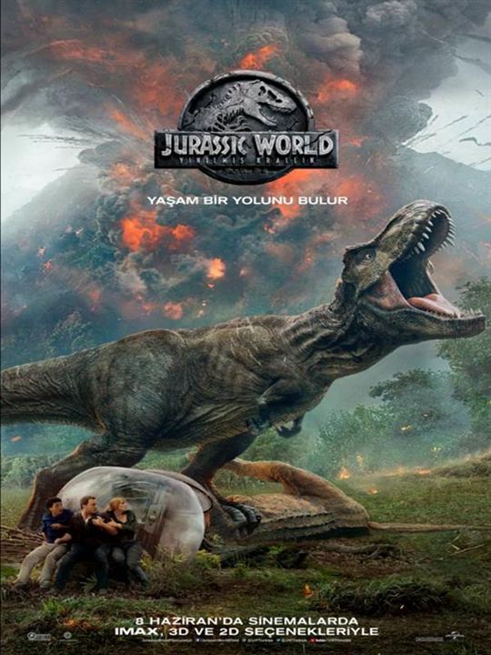 Jurassic World: Yıkılmış Krallık : Afiş