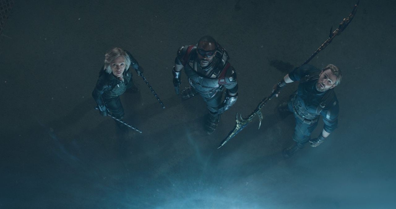 Avengers: Sonsuzluk Savaşı : Fotoğraf Chris Evans, Scarlett Johansson, Anthony Mackie