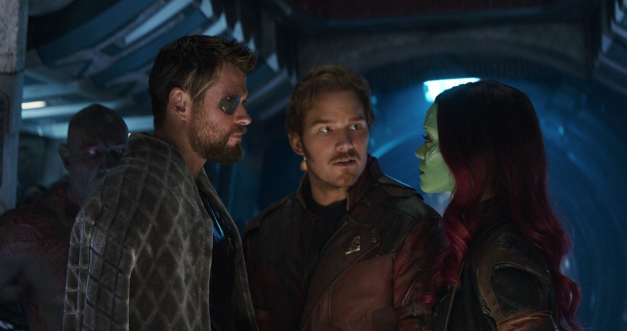 Avengers: Sonsuzluk Savaşı : Fotoğraf Chris Hemsworth, Zoe Saldana, Chris Pratt