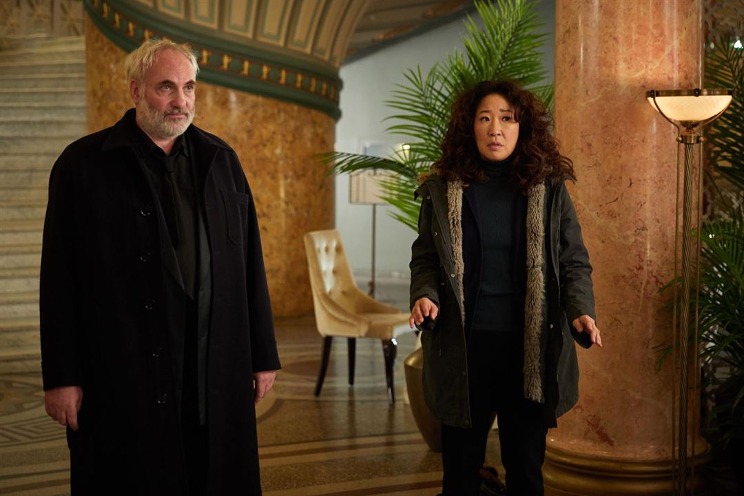 Fotoğraf Sandra Oh, Kim Bodnia