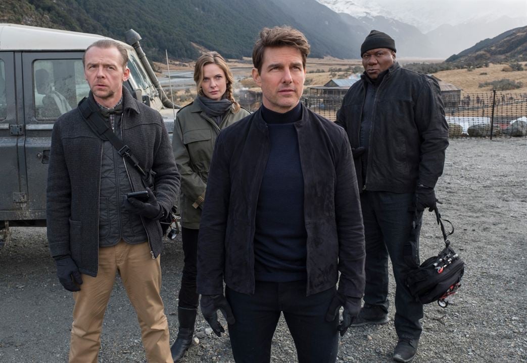 Mission: Impossible Yansımalar : Fotoğraf Tom Cruise, Simon Pegg, Ving Rhames, Rebecca Ferguson