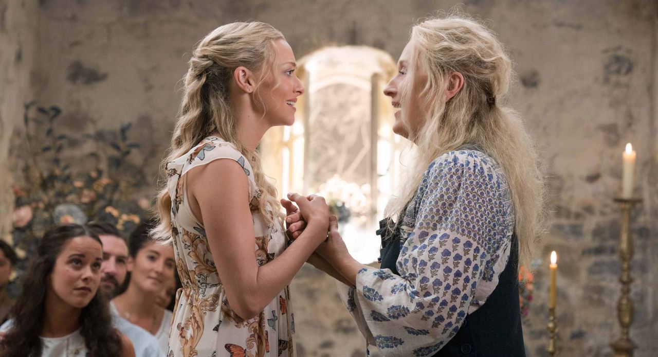 Mamma Mia! Yeniden Başlıyoruz : Fotoğraf Amanda Seyfried, Meryl Streep