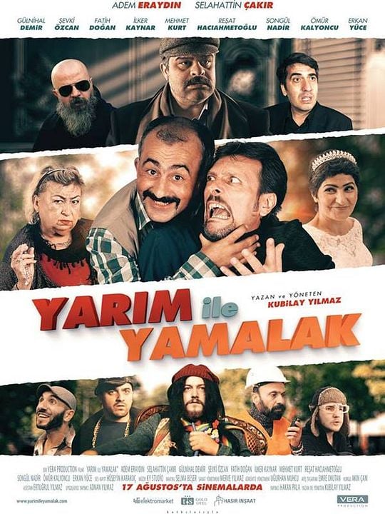 Yarım ile Yamalak : Afiş