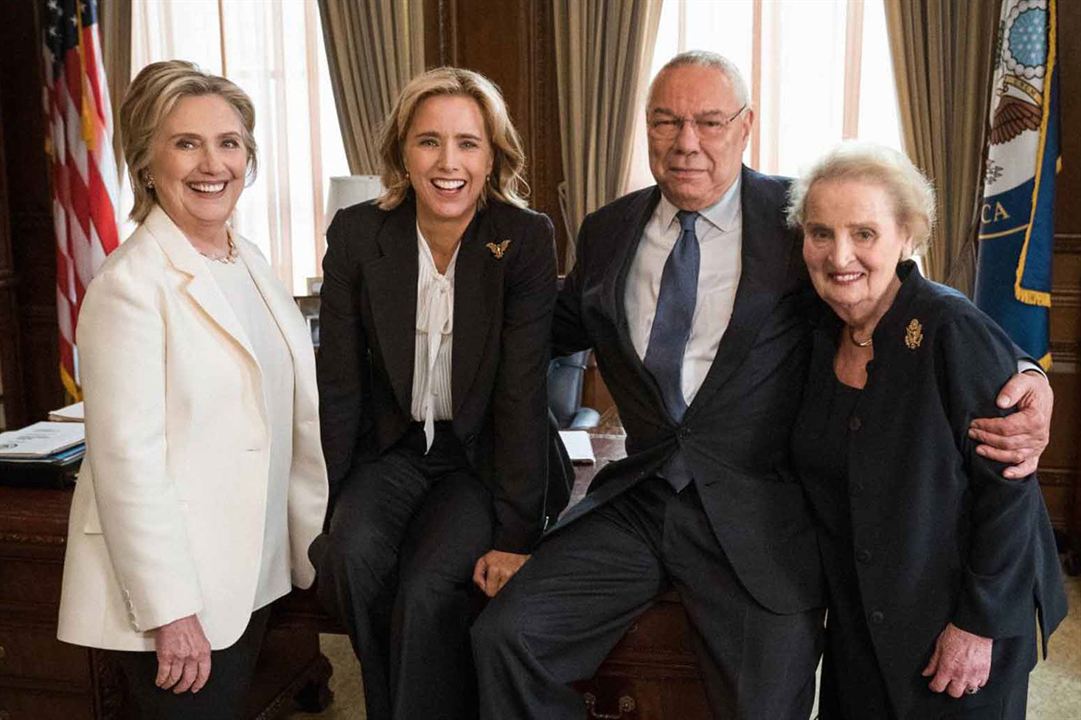 Fotoğraf Colin Powell, Tea Leoni, Hillary Clinton