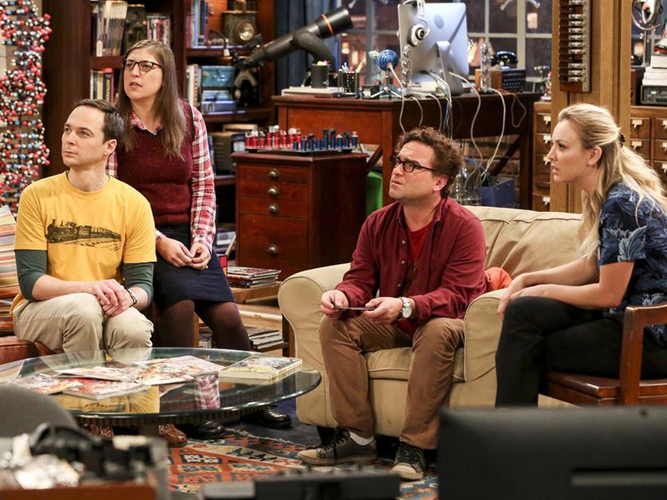 The Big Bang Theory : Fotoğraf Mayim Bialik, Jim Parsons, Johnny Galecki, Kaley Cuoco