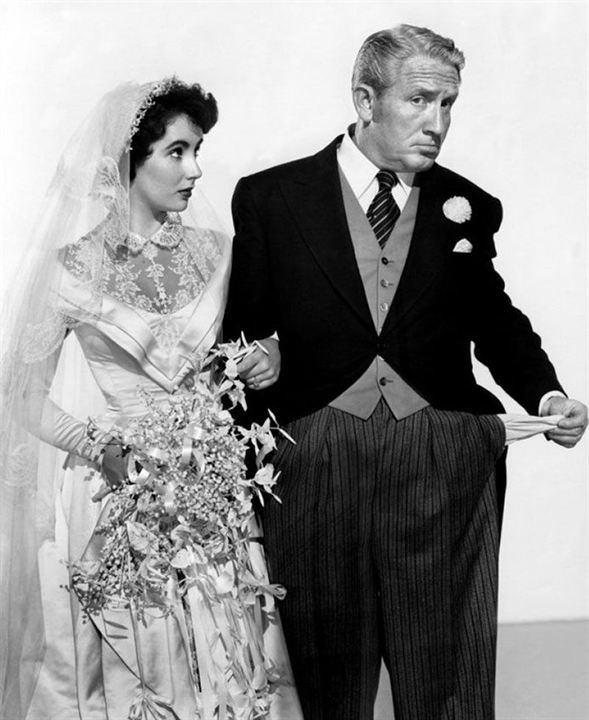 Father of the Bride : Fotoğraf Spencer Tracy, Elizabeth Taylor