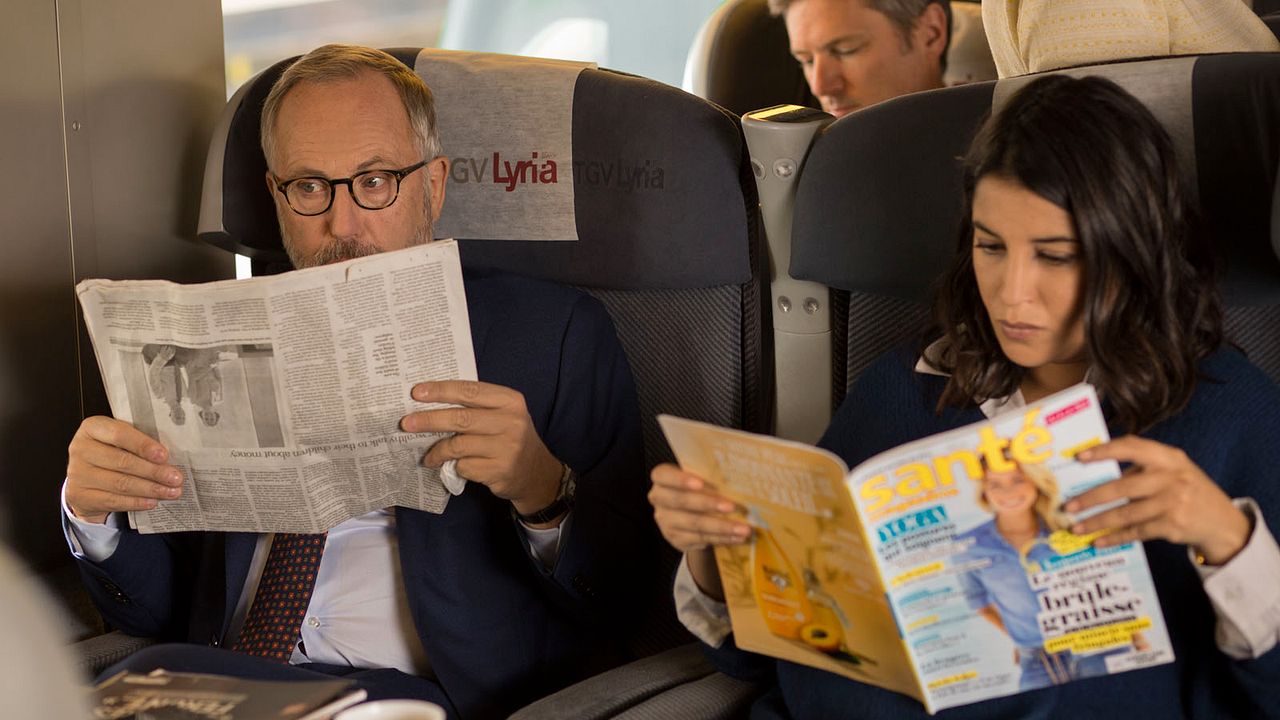 Fotoğraf Leïla Bekhti, Fabrice Luchini