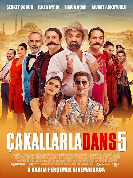 Çakallarla Dans 5 : Afiş